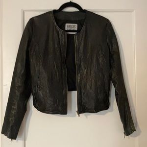Leather jacket
